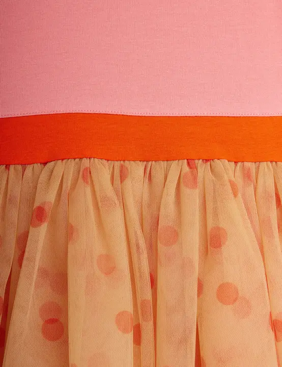 Dotted tulle dress 4