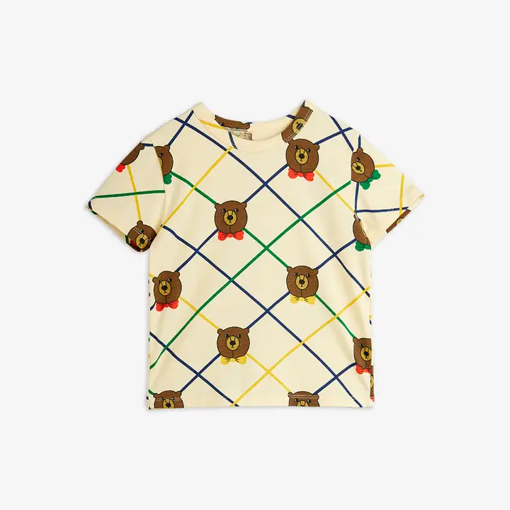 Bear check T-shirt 