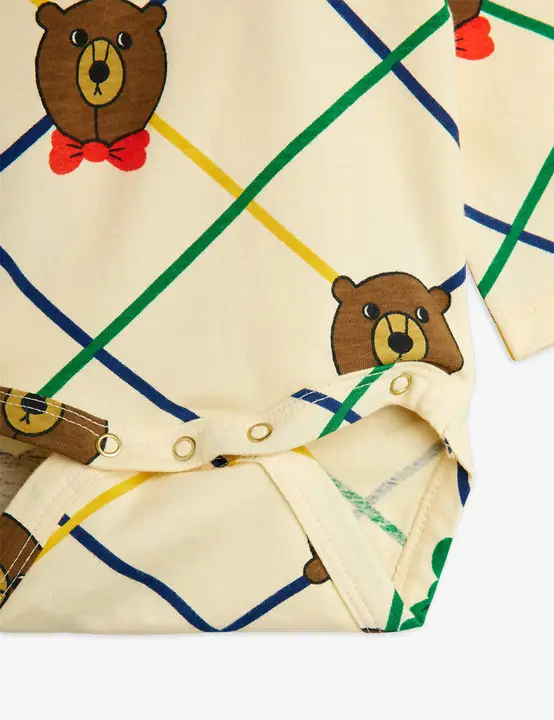 Bear check Newborn set 4